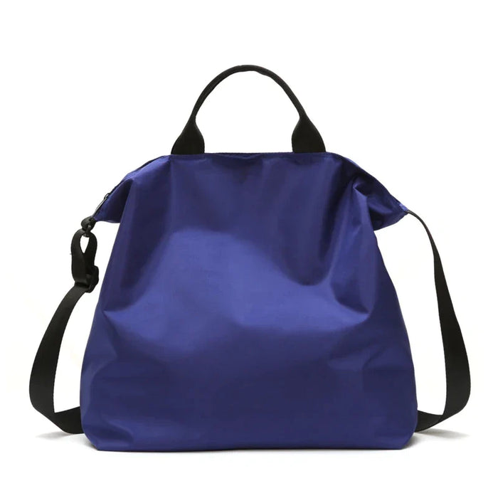Water-Resistant Tote Bag with Shoulder Strap Zipper Pocket