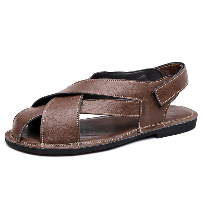 Women's Closed-Toe Sandals with Adjustable Strap