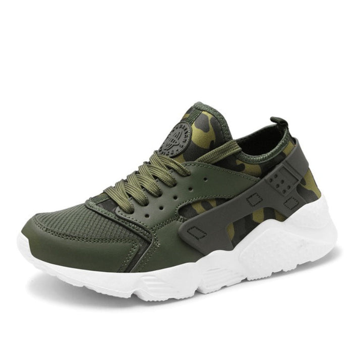 Men's Camo Athletic Sneakers with Arch Support