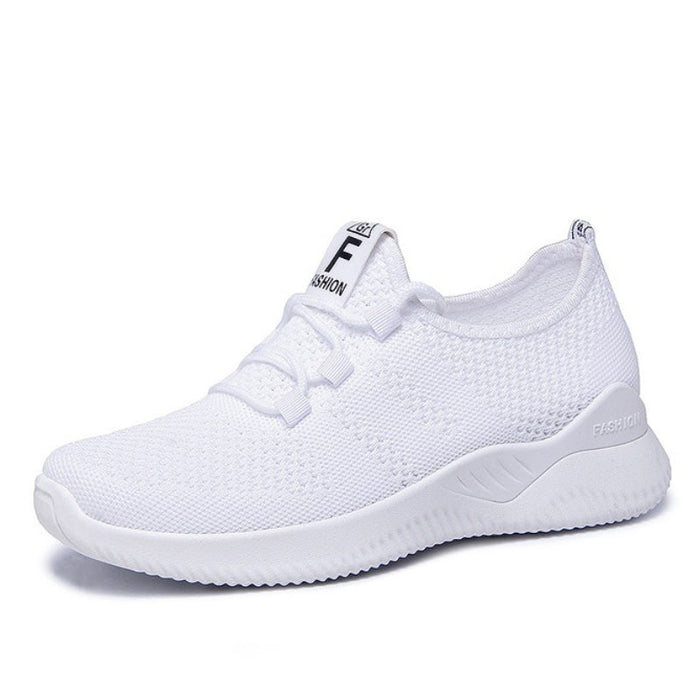 Women's Mesh Lace-Up Sneakers with Arch Support