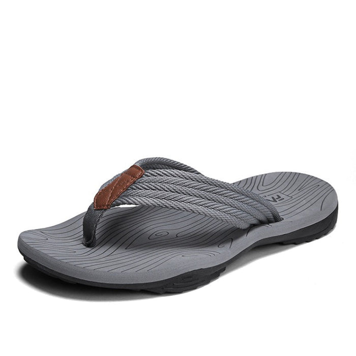 Men's Orthopedic Flip-Flops with Arch Support Thong Strap