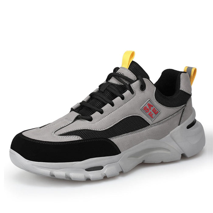 Men's Chunky Sneakers with Arch Support Mesh Upper