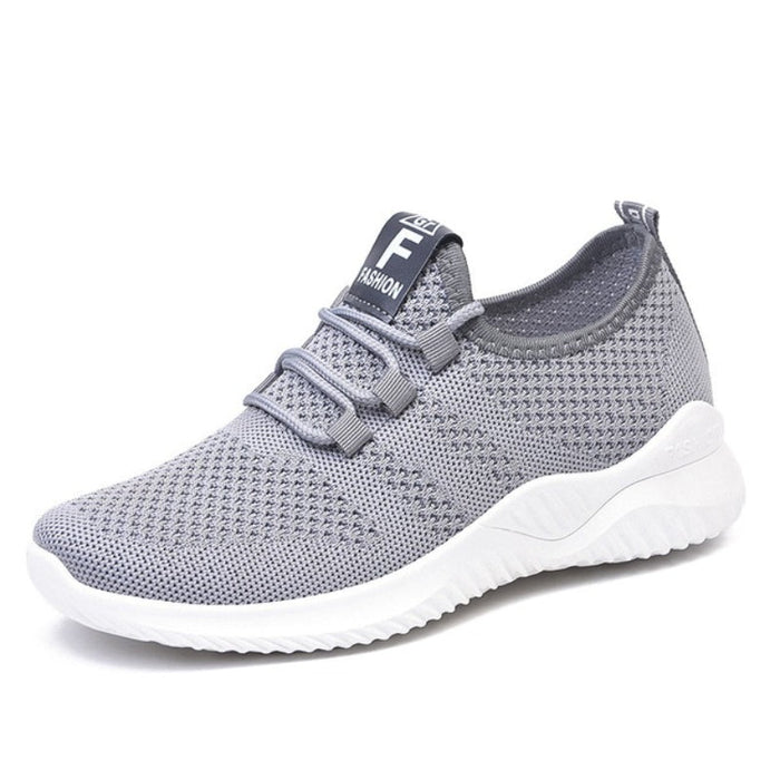 Women's Mesh Lace-Up Sneakers with Arch Support