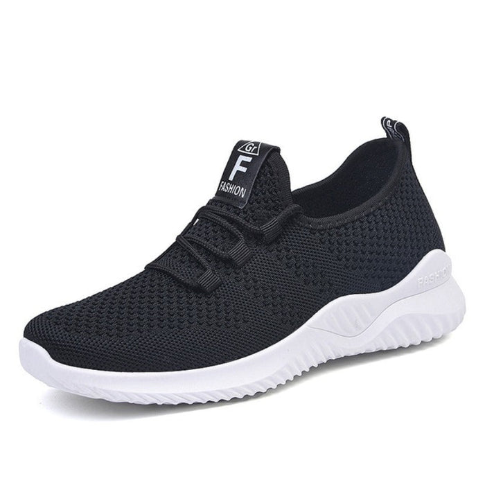 Women's Mesh Lace-Up Sneakers with Arch Support