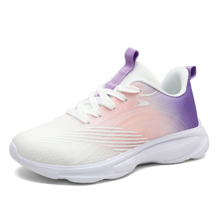 Women's Gradient Running Sneakers with Arch Support