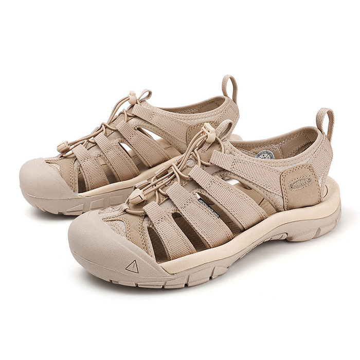 Women's Closed-Toe Sport Sandals with Bungee Lacing
