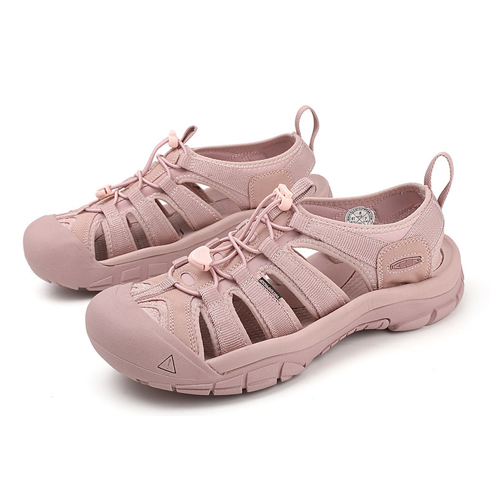 Women's Closed-Toe Sport Sandals with Bungee Lacing