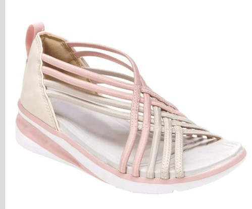 Women's Strappy Walking Sandals with Arch Support