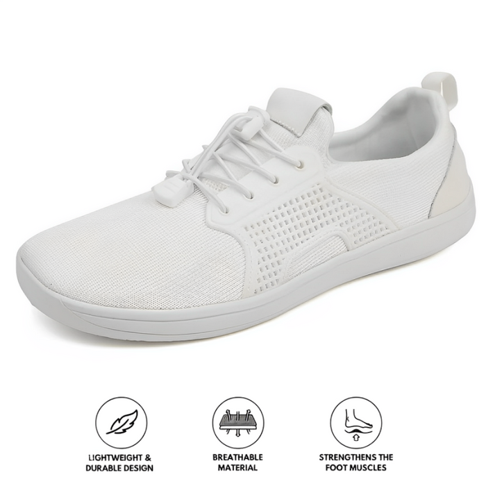 Women's Breathable Mesh Walking Shoes Lace-Up Lightweight