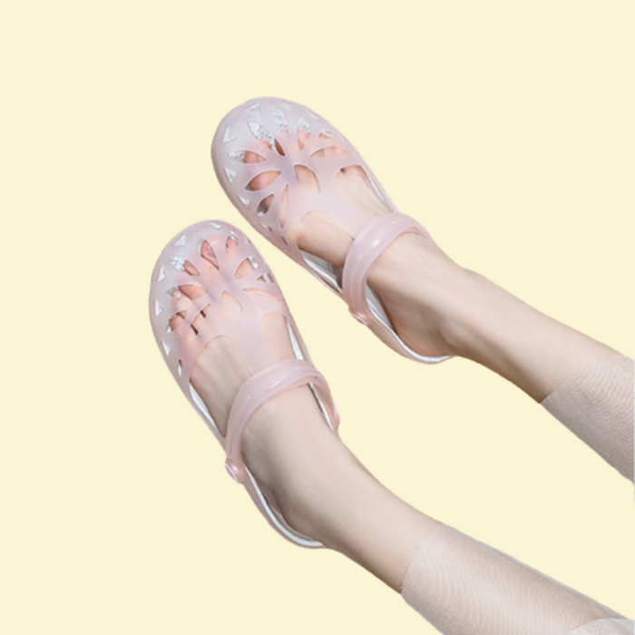 Women's Closed-Toe Slingback Clogs Breathable Slip-On