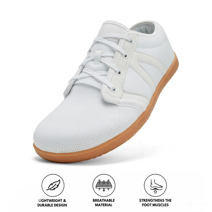 Men's Barefoot Sneakers Lace-Up Lightweight for Walking