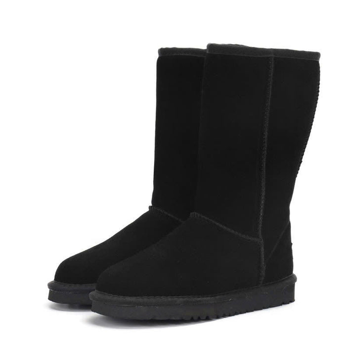 Women's Orthopedic Mid-Calf Snow Boots with Fleece Lining