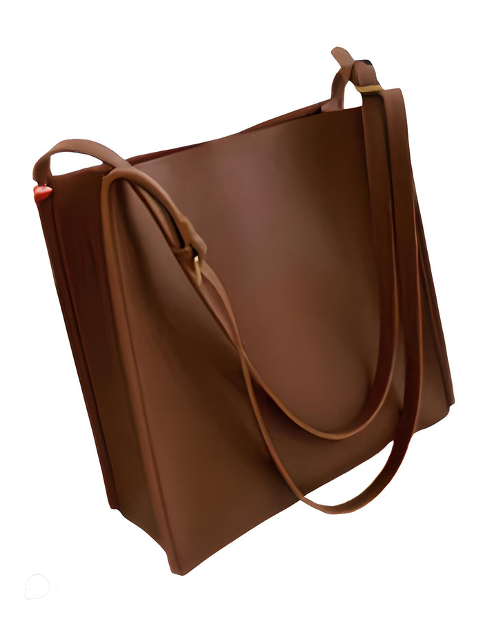 Women's Shoulder Tote Bag with 3 Compartments Large Storage